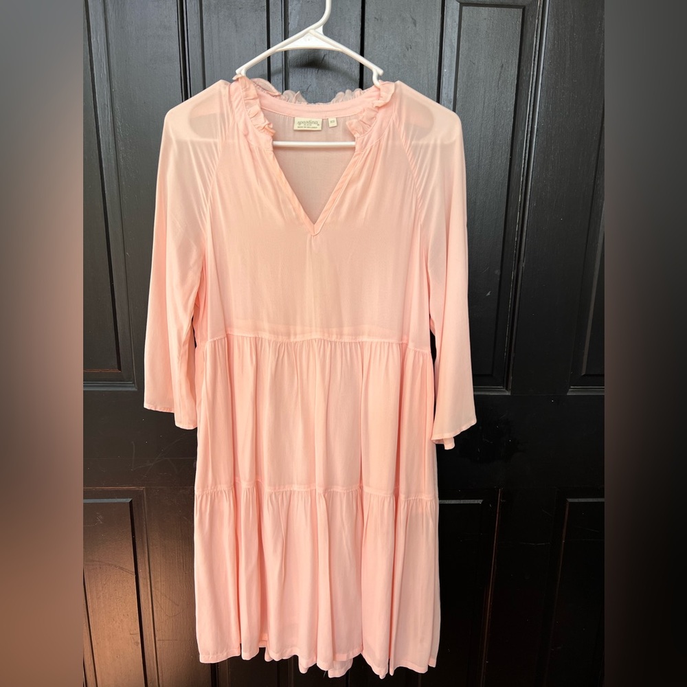 Spartina XS dress lined w/ POCKETS! like new, worn once.